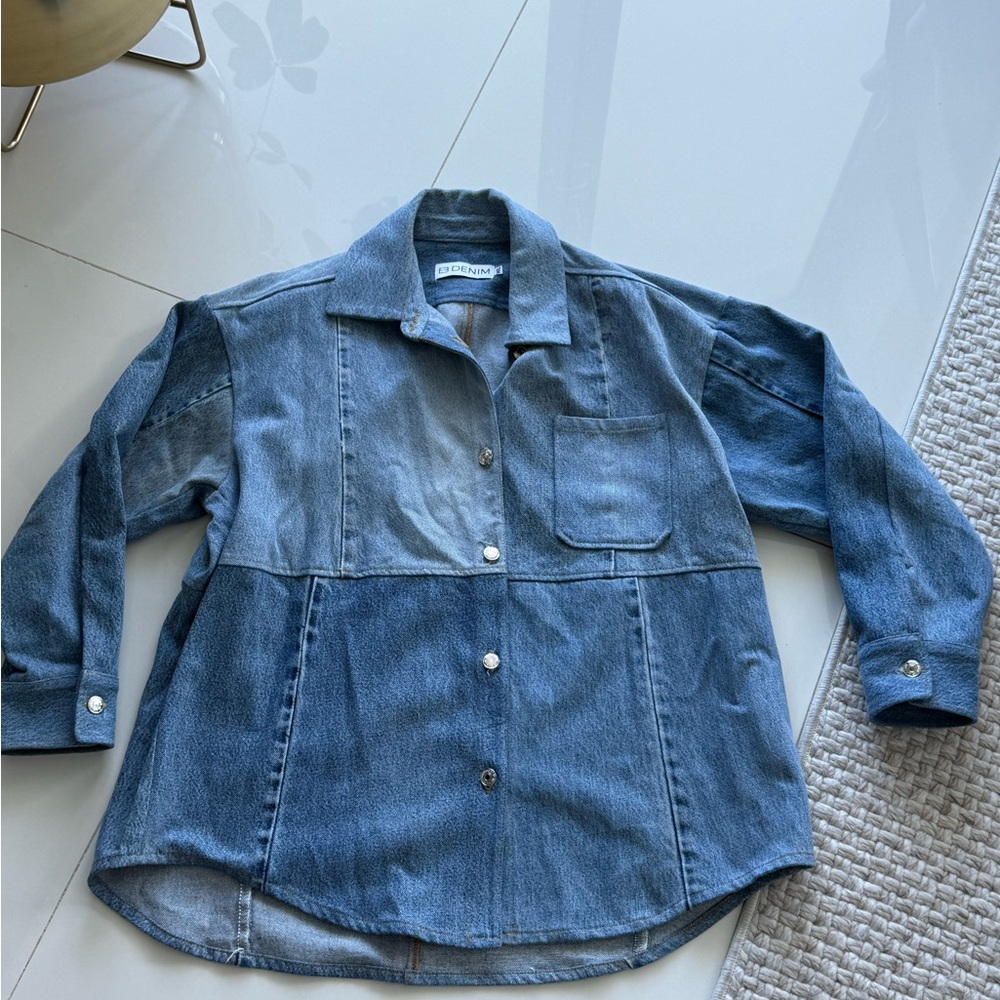 EB Denim Button-Up Shirt